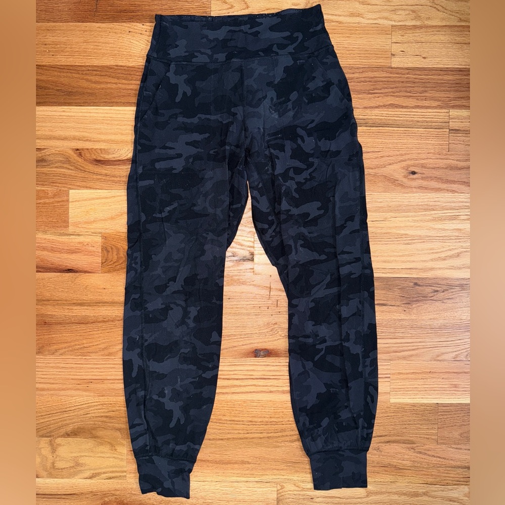 Lululemon Align Black Camouflage Joggers